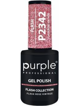 Mathiss|PURPLE GEL POLISH COLOR FLASH ROSE VINTAGE 10ML|5600920741448