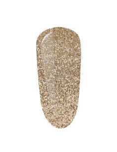 PURPLE GEL POLISH COLOR FLASH ANTIQUE GOLD 10ML 2