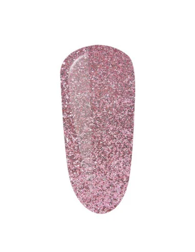 PURPLE GEL POLISH COLOR FLASH DUST PINKIE 10ML