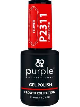 PURPLE GEL POLISH COLOR...