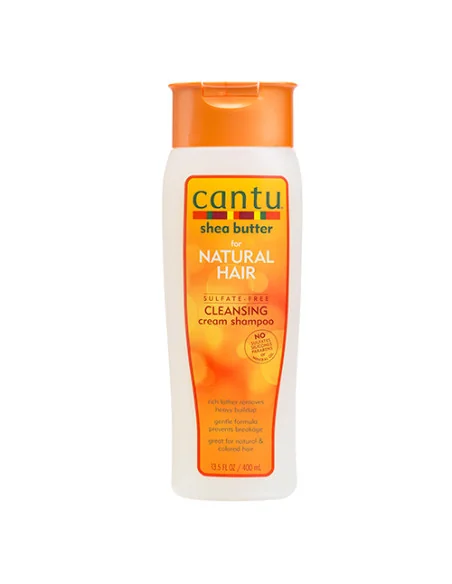CANTU SHEA BUTTER NATURAL HAIR CLEANSING CREAM SHAMPOO 400ML
