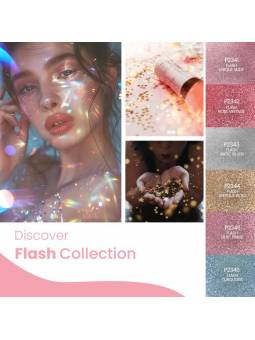 PURPLE KIT GEL POLISH FLASH...