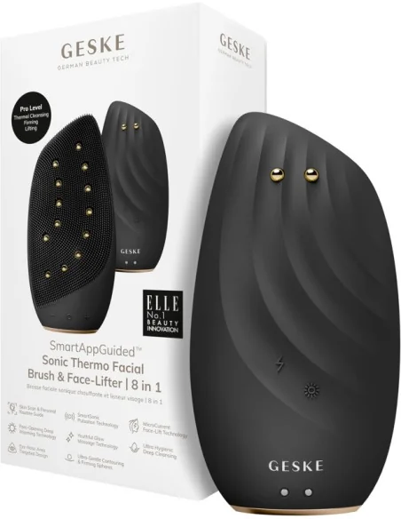 Geske Sonic Thermo Facial Brush & Face Lifter 8 In 1