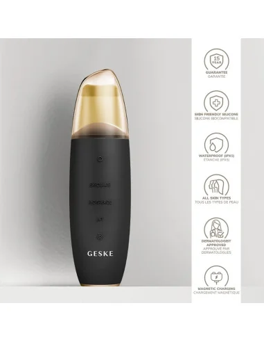 Geske Microcurrent Skin Scrubber & Blackhead Remover 9 In 1