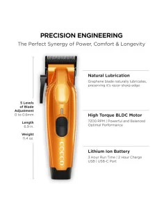 COCCO HYPER VELOCE PRO CLIPPER NARANJA 2