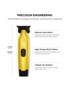 COCCO HYPER VELOCE PRO TRIMMER AMARILLO 2