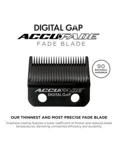 COCCO RECAMBIO CUCHILLA ACCUFADE CLIPPER DIGITAL GAP GRAPHENE 2