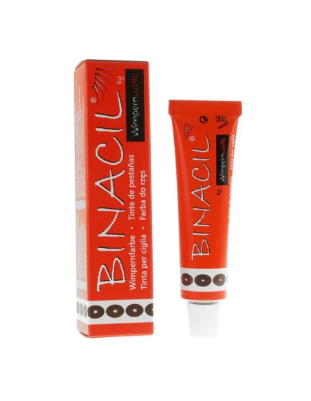 BINACIL TINTE DE PESTAÑAS Y CEJAS MARRON 15ML