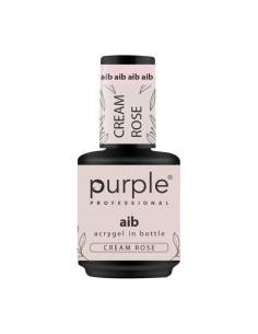 PURPLE ACRYGEL IN BOTTLE CREAM ROSE 15ML