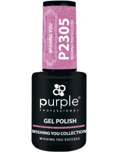 PURPLE GEL POLISH COLOR WISHING YOU SUCCESS 10ML