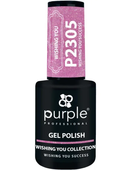 PURPLE GEL POLISH COLOR WISHING YOU SUCCESS 10ML