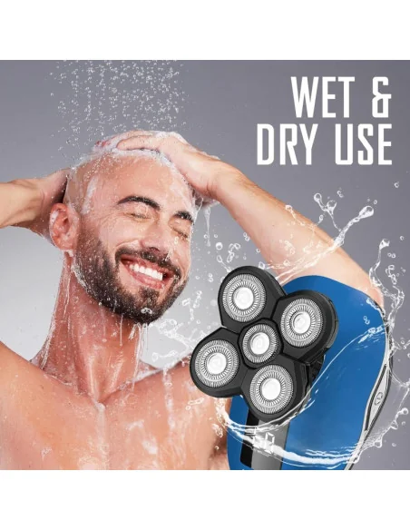 Barbasol Afeitadora de Cabeza con 5 Cuchillas