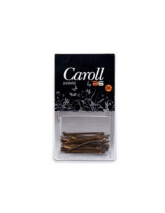 AG CAROLL CLIPS ANTIDESLIZANTES CASTAÑOS 24UDS