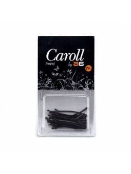 AG CAROLL CLIPS NEGROS 24UDS