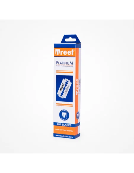 TREET PLATINUM DOUBLE EDGE BLADES 200UDS