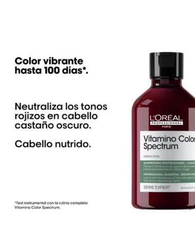 LOREAL EXPERT VITAMINO COLOR SPECTRUM GREEN DYES SHAMPOO 300ML