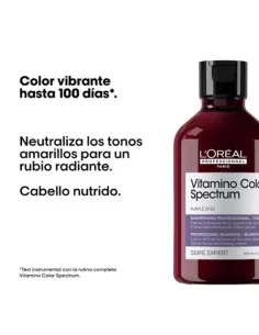 LOREAL EXPERT VITAMINO COLOR SPECTRUM PURPLE DYES SHAMPOO 300ML 2