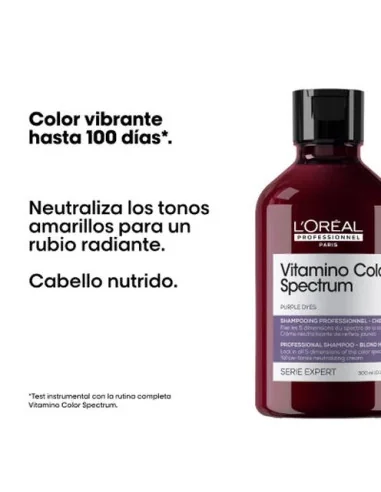 LOREAL EXPERT VITAMINO COLOR SPECTRUM PURPLE DYES SHAMPOO 300ML