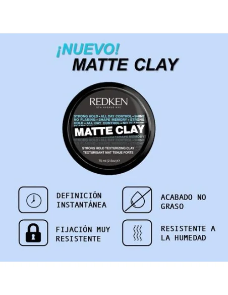 REDKEN STYLING TEXTURE MATTE CLAY 75ML