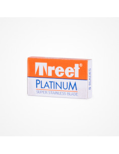 TREET PLATINUM DOUBLE EDGE BLADES 5UDS