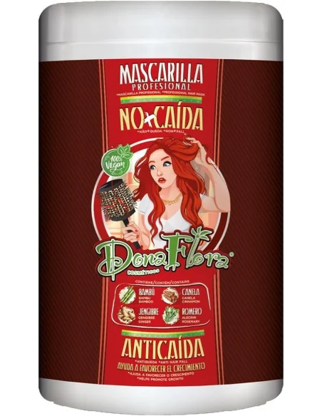 DONA FLORA NO+CAIDA MASCARILLA ANTICAIDA 1000ML