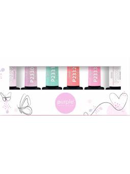 PURPLE KIT GEL POLISH COLOR...