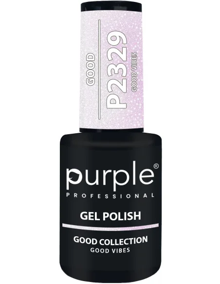 PURPLE GEL POLISH COLOR GOOD VIBES 10ML