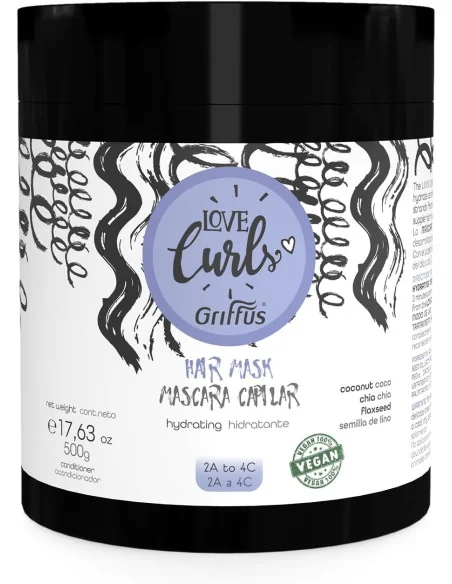 GRIFFUS LOVE CURLS MASCARA CAPILAR 500ML (2A-4C)
