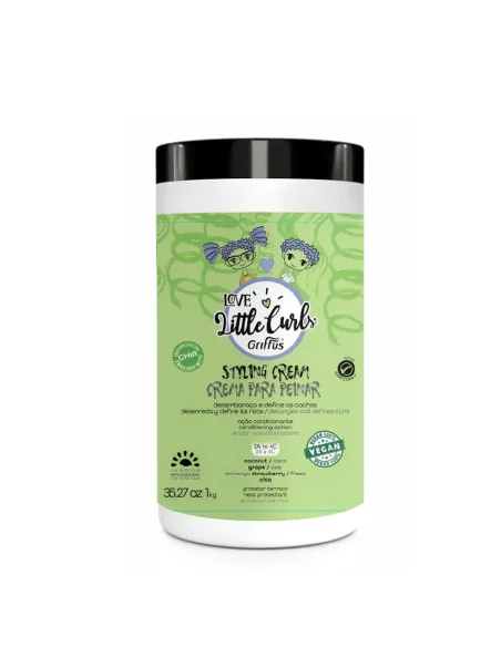 GRIFFUS LOVE LITTLE CURLS CREMA PARA PEINAR 1000GR (2A-4C)