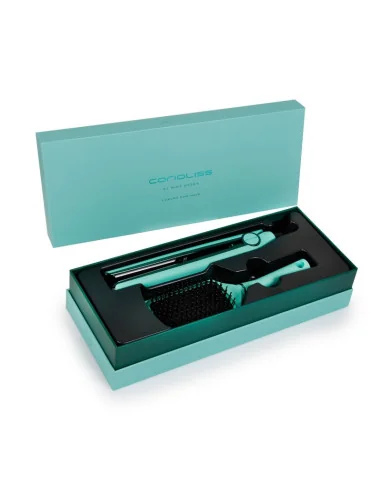 CORIOLISS KIT C1 MINT GREEN + PADDLE BRUSH
