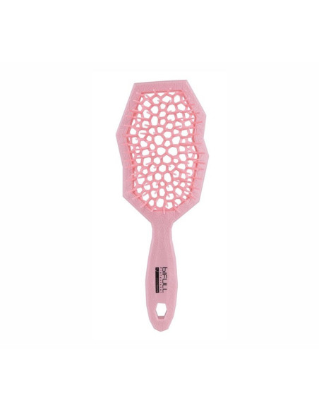 BIFULL GLACIER CEPILLO CON VENTILACION Y DOBLE CURVA RECICLADO ROSA
