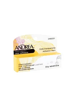 ANDREA ADHESIVO PESTAÑAS POSTIZAS INDIVIDUALES TRANSPARENTE 3,5GR