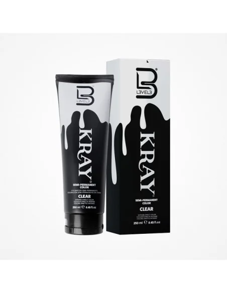 L3VEL3 KRAY SEMI-PERMANENT COLOR CLEAR 250ML