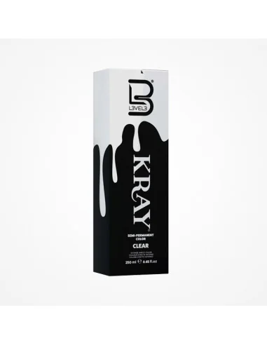 L3VEL3 KRAY SEMI-PERMANENT COLOR CLEAR 250ML