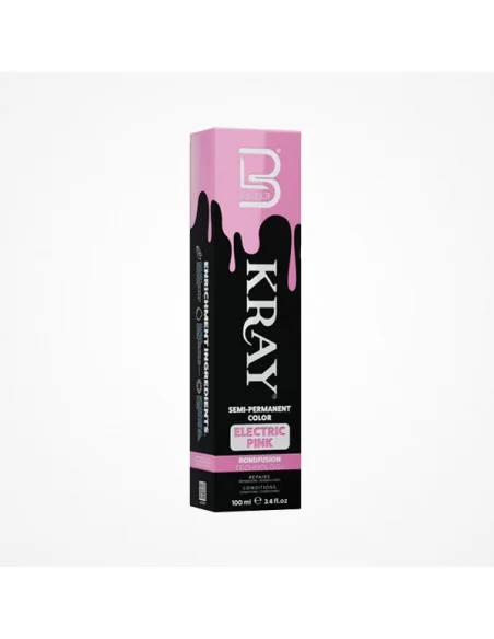 L3VEL3 KRAY SEMI-PERMANENT COLOR ELECTRIC PINK 100ML