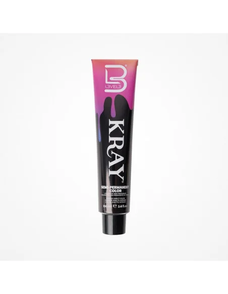 L3VEL3 KRAY SEMI-PERMANENT COLOR GREY 100ML
