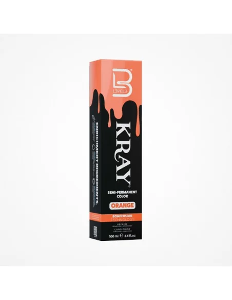 L3VEL3 KRAY SEMI-PERMANENT COLOR ORANGE 100ML