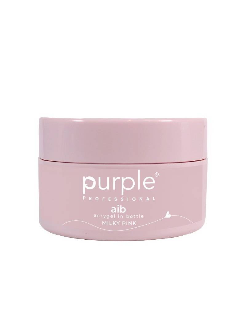 Mathiss|PURPLE ACRYGEL IN BOTTLE MILKY PINK 50ML|5600920741745