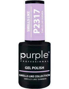 PURPLE GEL POLISH COLOR SMELLS LIKE SUMMER 10ML