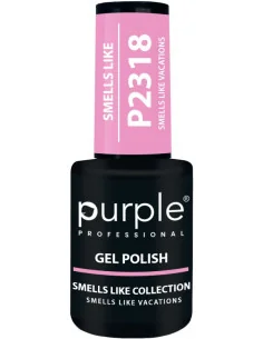 PURPLE GEL POLISH COLOR SMELLS LIKE VACATIONS 10ML