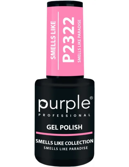 PURPLE GEL POLISH COLOR SMELLS LIKE PARADISE 10ML