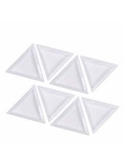 Mathiss|PURPLE TRIANGULOS DE PLASTICO PARA NAIL ART 4UDS|5600920741318