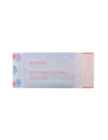 PURPLE BOLSA ESTERILIZACION 57 X 130MM 200UDS