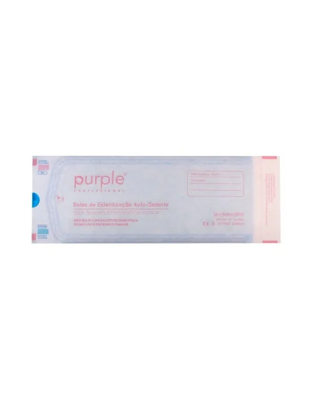 PURPLE BOLSA ESTERILIZACION 90 X 260MM 200UDS