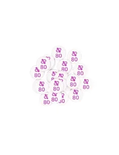 PURPLE RECAMBIO LIMA CIRCULAR 20MM 80GRIT 50UDS