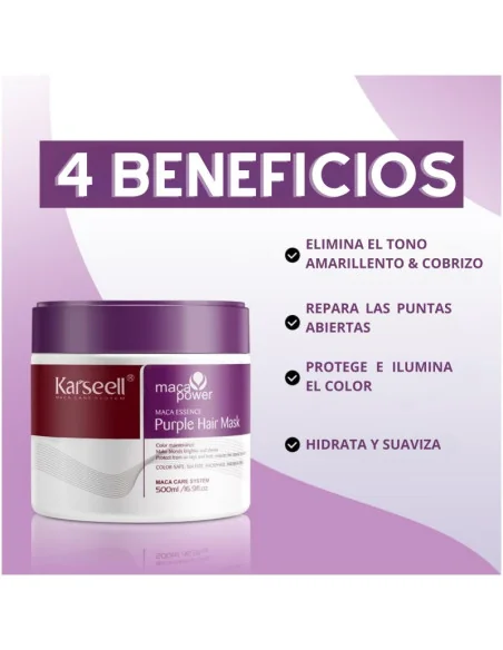 KARSEELL MASCARILLA PURPLE 500ML