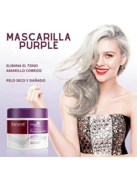 KARSEELL MASCARILLA PURPLE 500ML