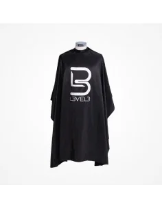 L3VEL3 CAPE WHITH RUBBER NECK BLACK