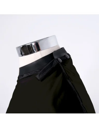 L3VEL3 CAPE WHITH RUBBER NECK BLACK
