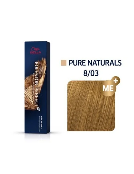 Wella Koleston Perfect Me+ 8/03 Pure Naturals 60ml
